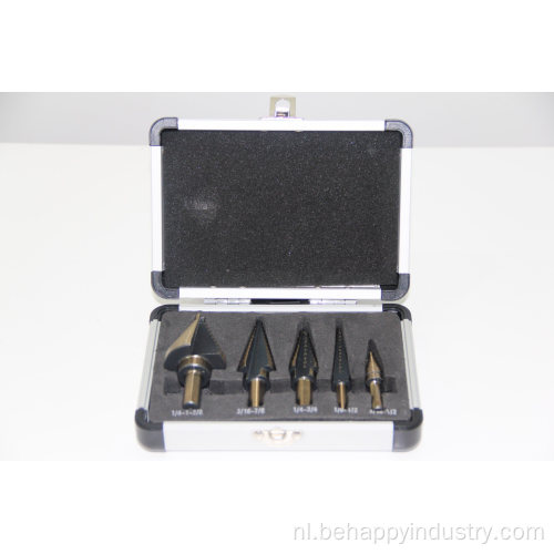 Stap Drill Bits Kit in aluminium case